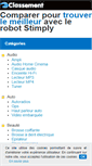 Mobile Screenshot of classement.com